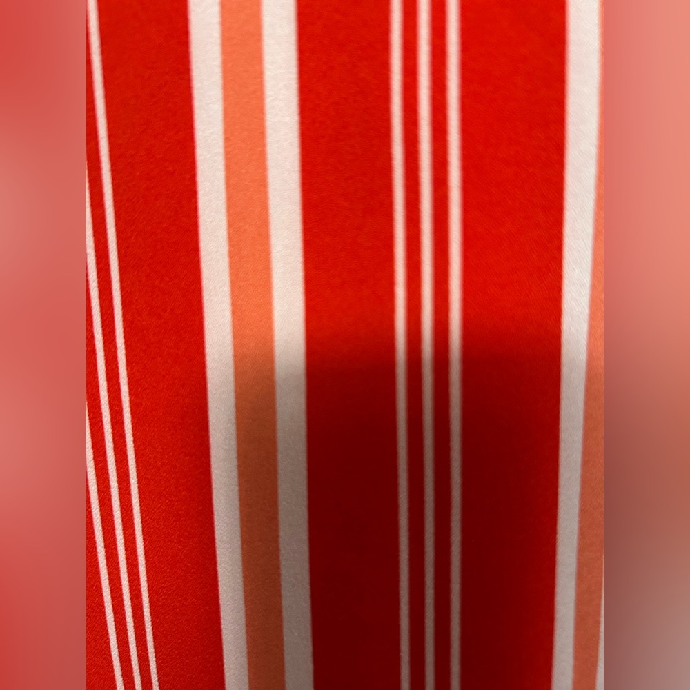 New York & Company Red and White Jumpsuit - Picture 7 of 9
